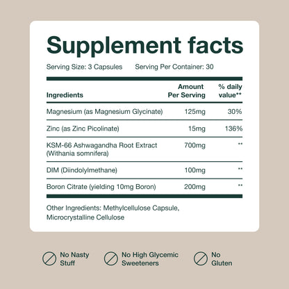 JOYMODE Testosterone Support Complex 90 Capsules